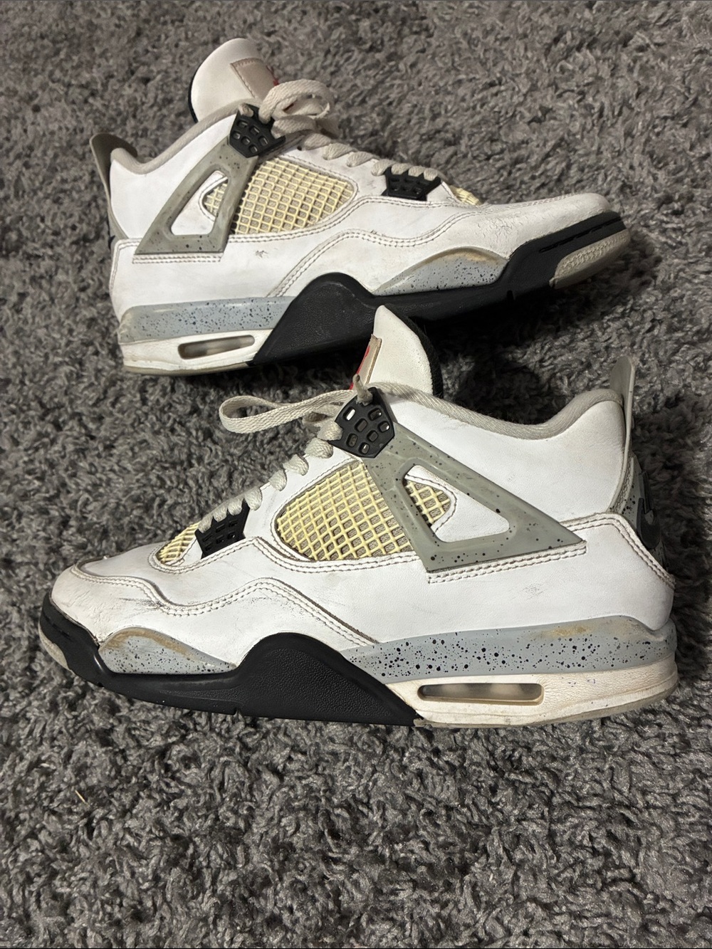 Jordan 4 white cement
